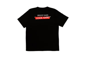 Peggy Says T Shirt (Black)
