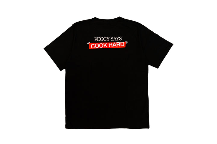 Peggy Says T Shirt (Black)