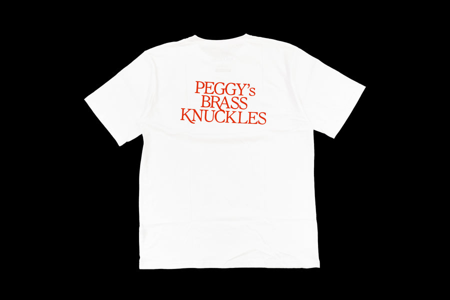 Peggy's Brass Knuckles T-Shirt (White)