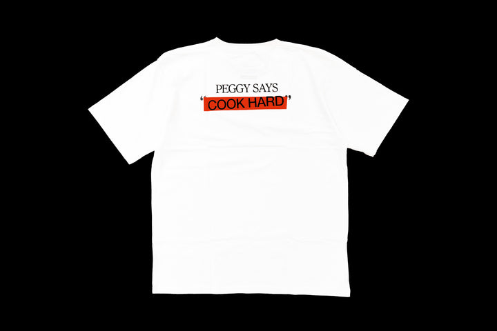 Peggy Says T Shirt (White)
